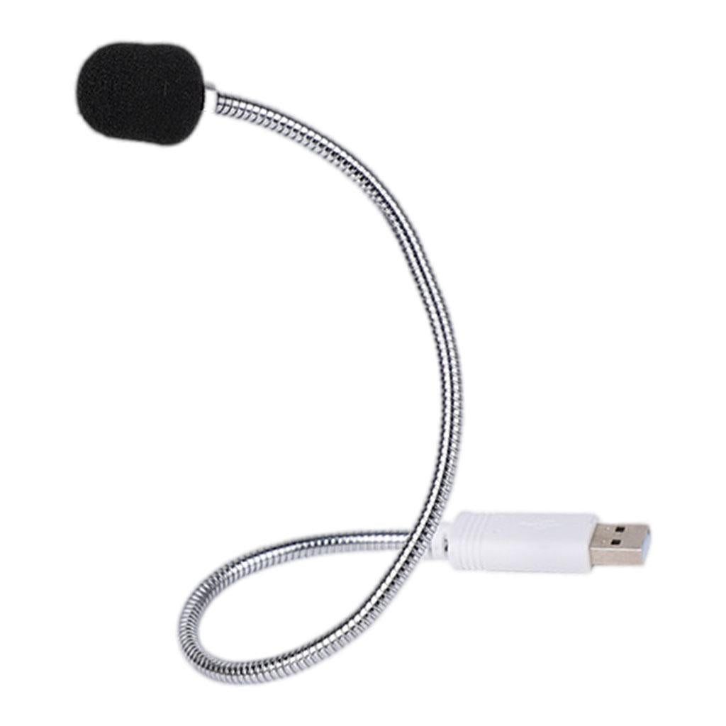 USB Condenser Microphones 360 Omni-Directional for Computer  Silver