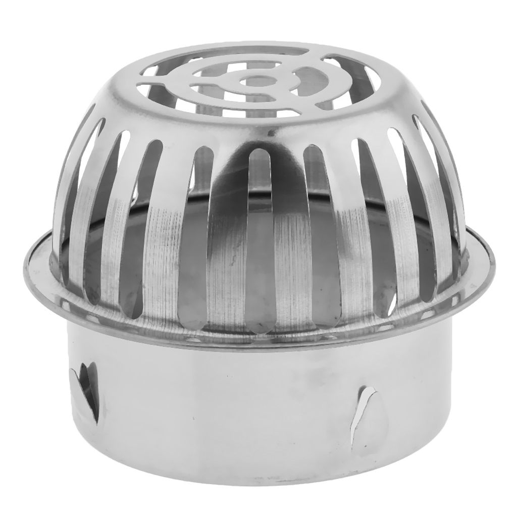 Stainless Steel Floor Drain Plug-In Balcony Roof Outdoor Floor Drain 100mm