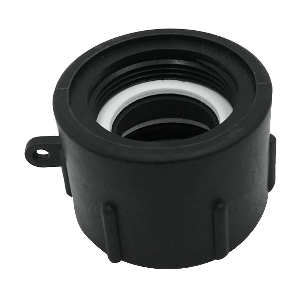 Plastic-Black-1000L-IBC-Water-Tank-Hose-Adapter-Hose-Connectors-Fittings-fine-thread-50mm