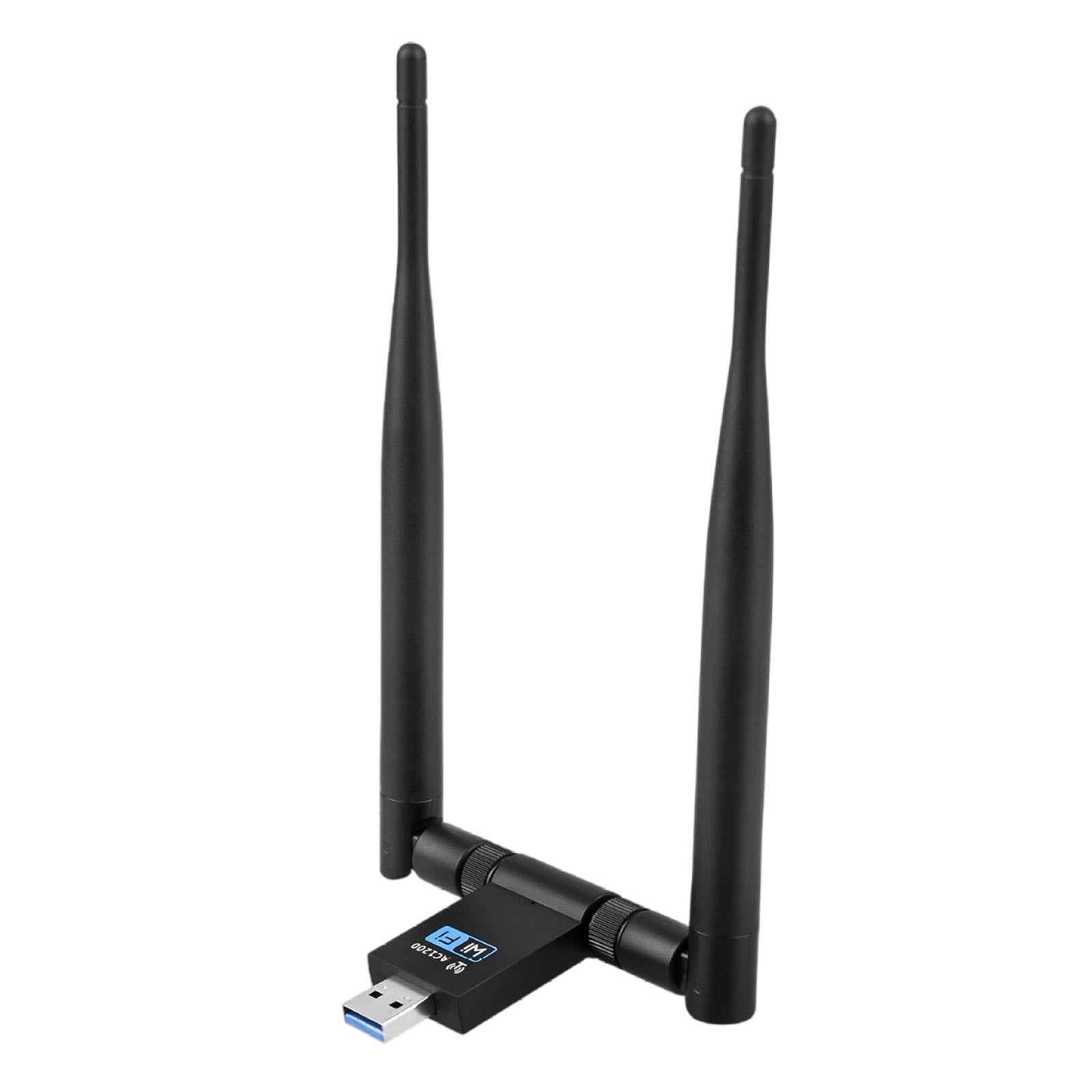 Wireless WiFi Adapter Long Range for PC Desktop Windows XP10 8 7 Mac Gaming