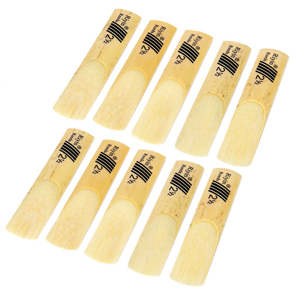 10pcs bE Saxophone Reeds Strength 2.5 Reeds