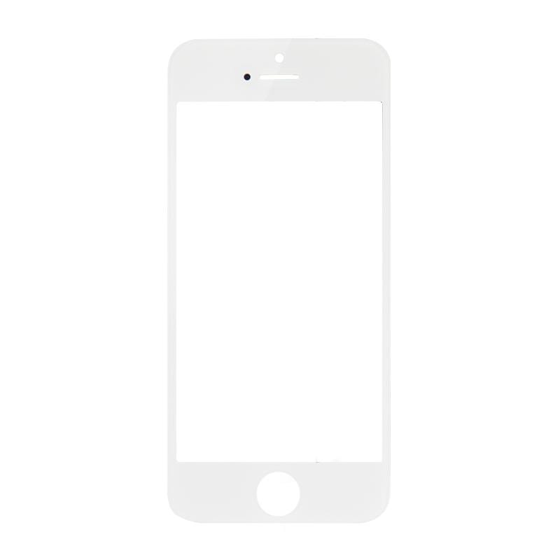 Outer Glass Lens for iPhone 5S Front Screen (White)