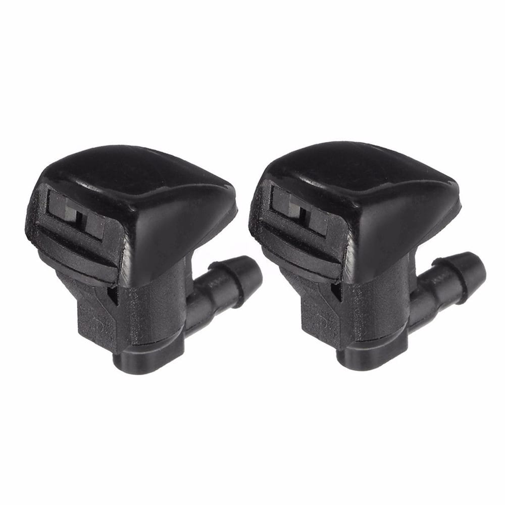 2PCS Front Windshield Washer Nozzle Water Sprayer Rear Wiper