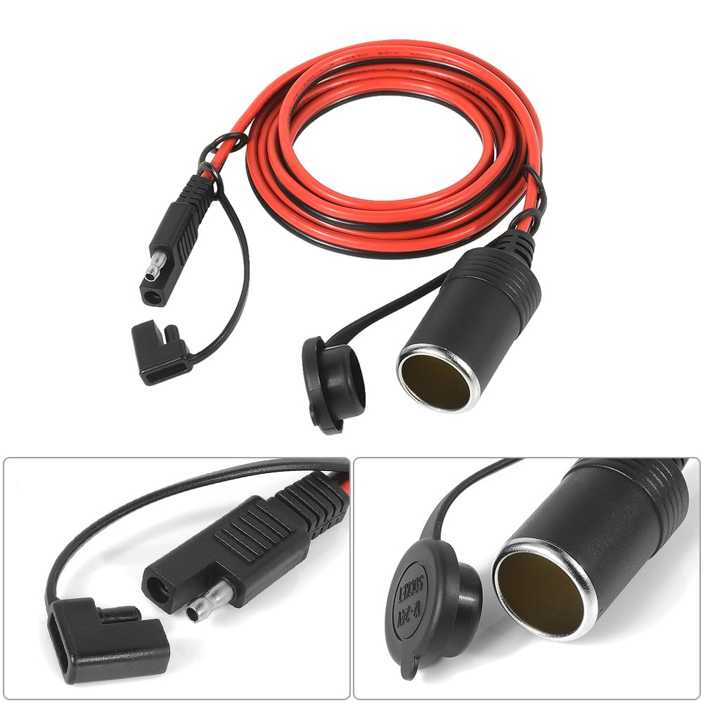 12V 20A SAE Cigarette Lighter Socket Car Charger Female