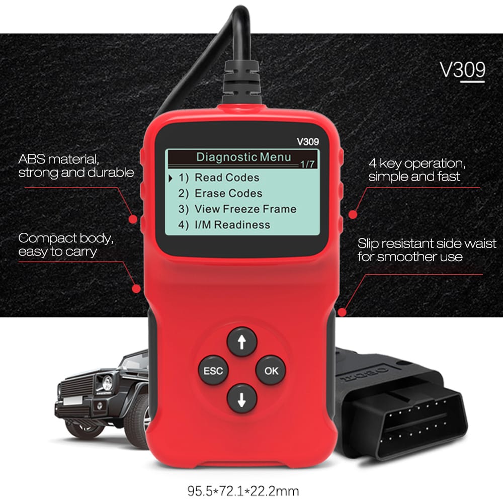 Universal OBDII Diagnostic Tool Scanner Code Reader Car Code