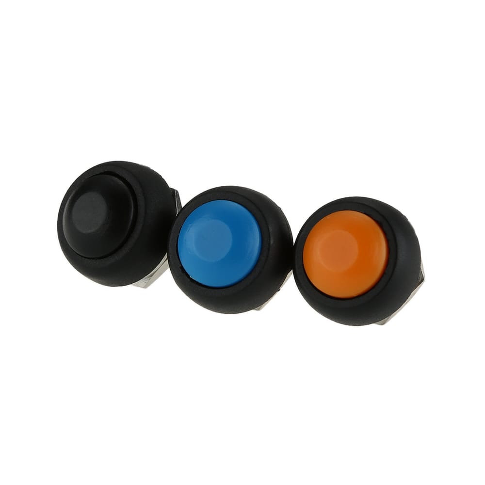 Mini Round 12V Momentary Push Button Horn OFF/ON Doorbell