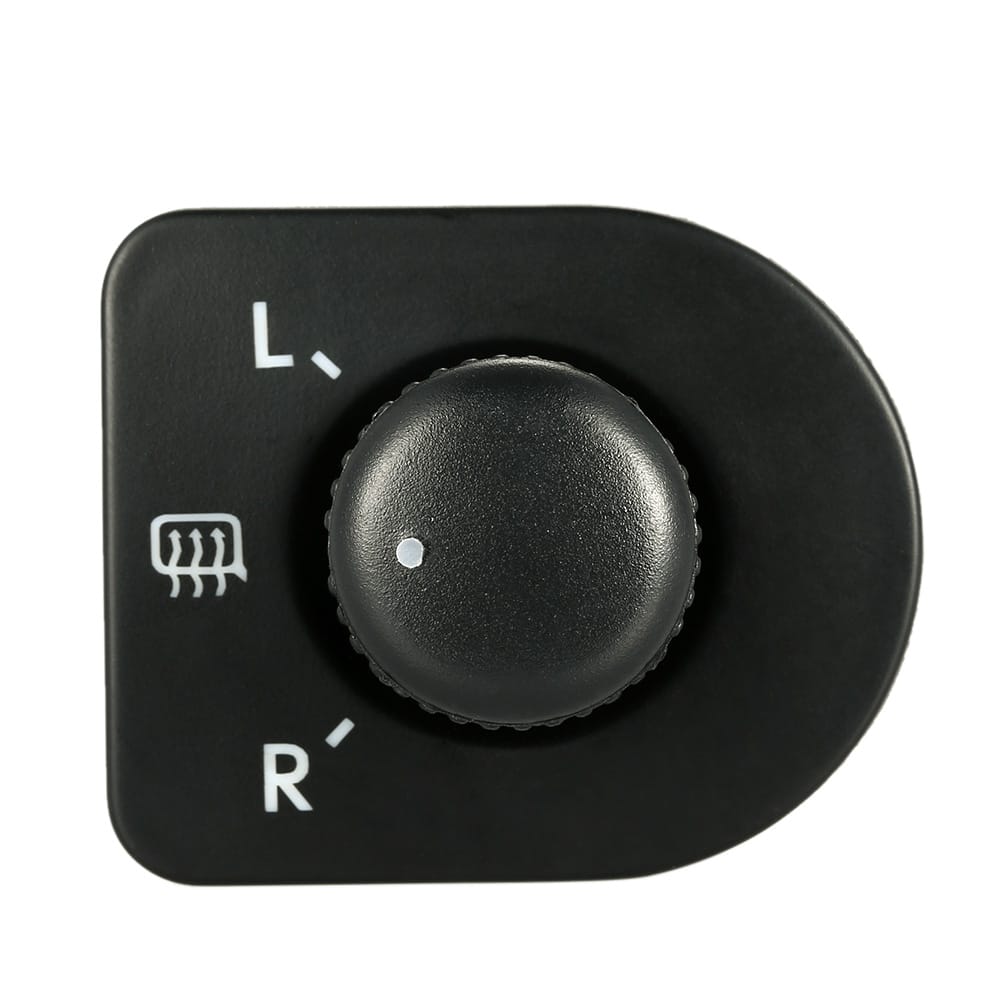 Car Left Driving Side LDS Mirror Knob Switch Window Heat - Left Hand