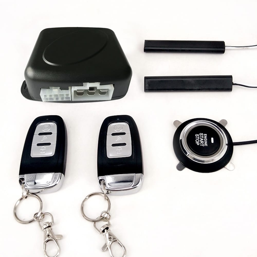 Car SUV Switch Keyless Entry Engine Start Alarm System with