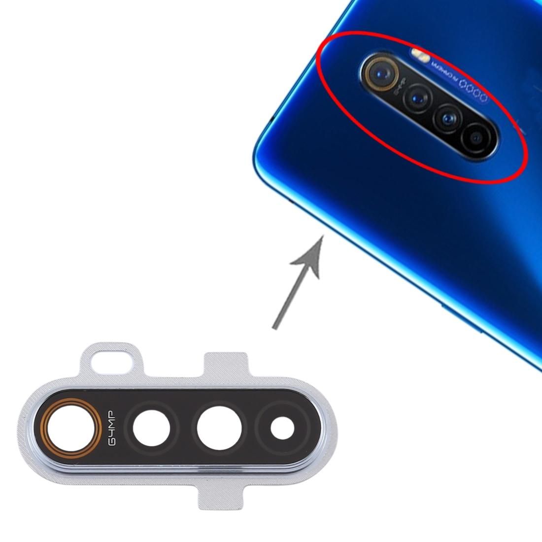 Camera Lens Cover for OPPO Realme X2 Pro (Silver)