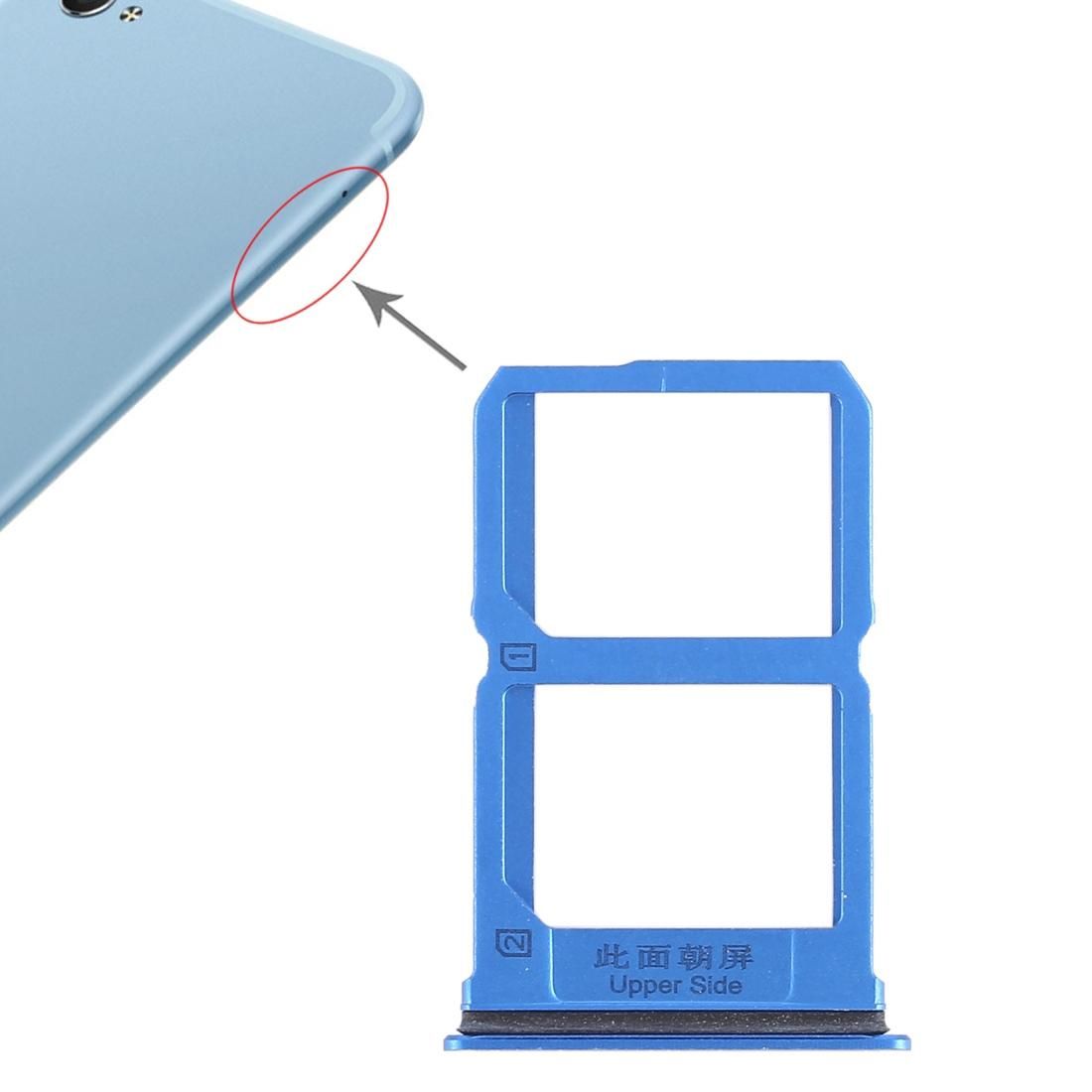 2 x SIM Card Tray for Vivo X9i (Blue)