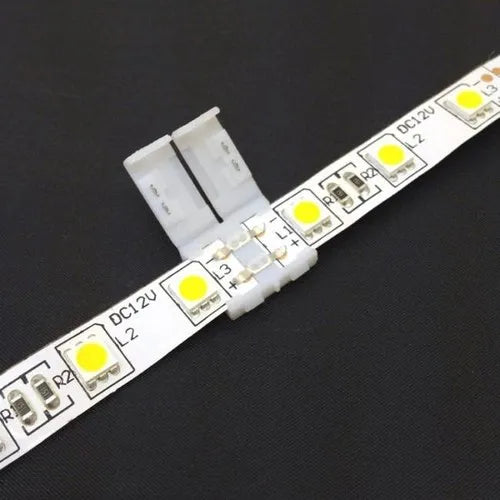 10Pcs LED light strip solder-free connector RGB5050 4Pin 10mm