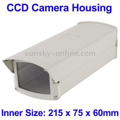 Outdoor Waterproof CCD Camera Housing, Inner size: 215 x 75 x 60mm