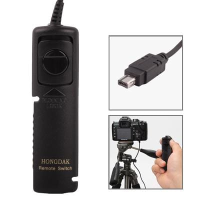 Remote Switch Shutter Release Cord for Nikon D90 / D5000 / D7000 / D3100 (Black)