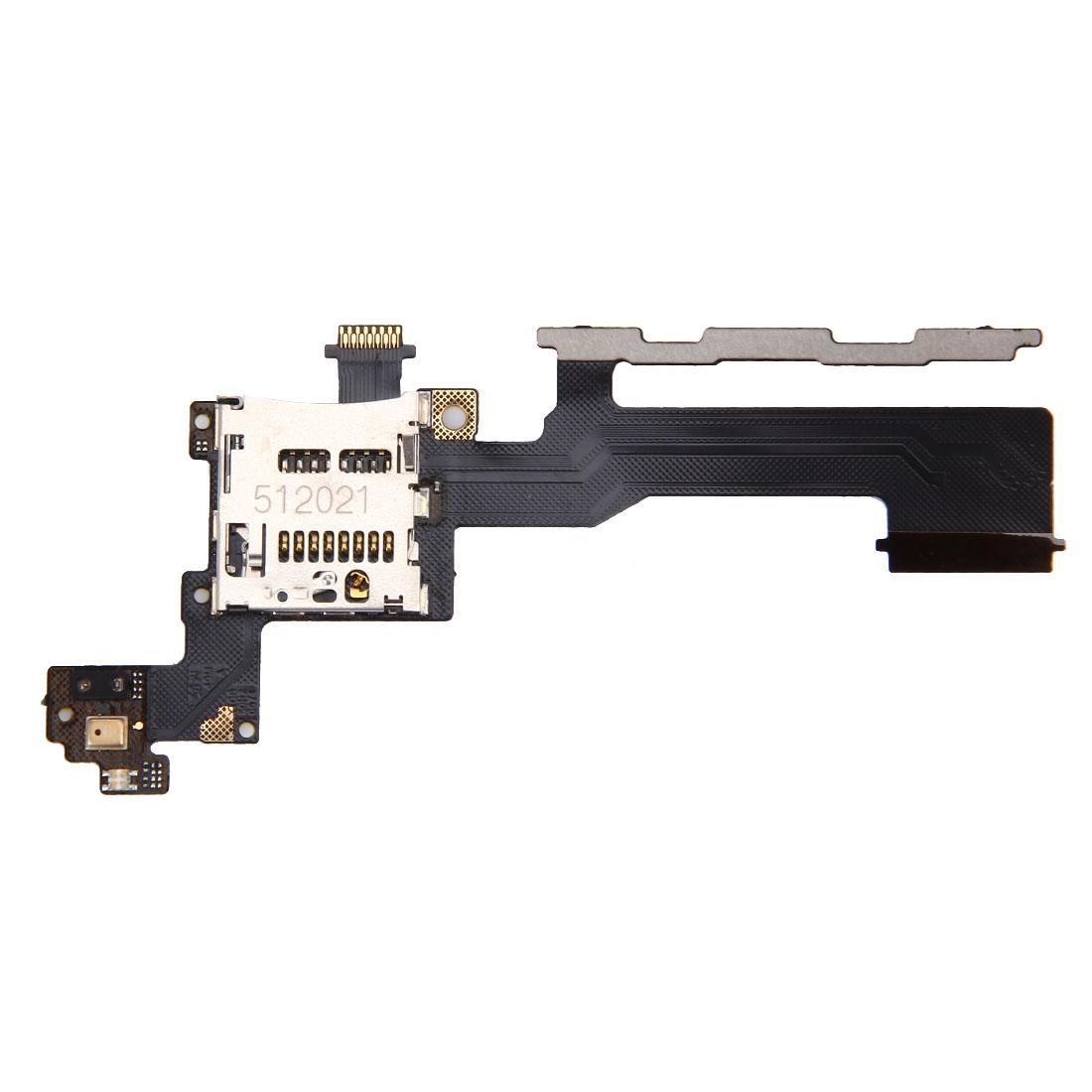 Power + Volume + SD Card Holder Flex Cable  for HTC One M9