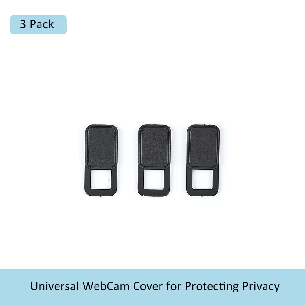 3Pcs WebCam Cover Shutter Slider Universal Camera Cover - 3 pack