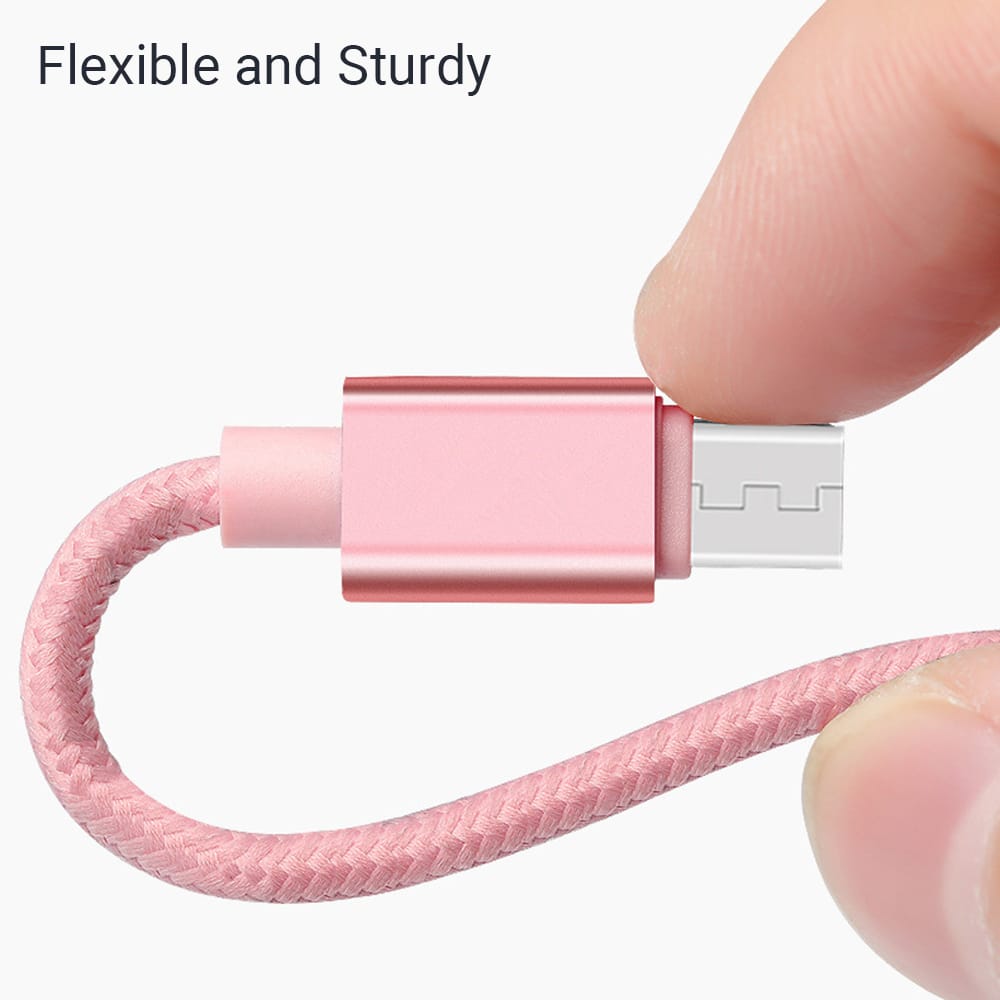 3 in 1 USB Cable Type-C/Lightning/Micro USB Charging Cable - 2 meter