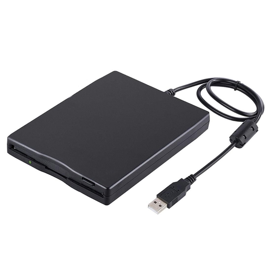 3.5 inch 1.44MB FDD Portable USB External Floppy Diskette Drive for Laptop, Desktop