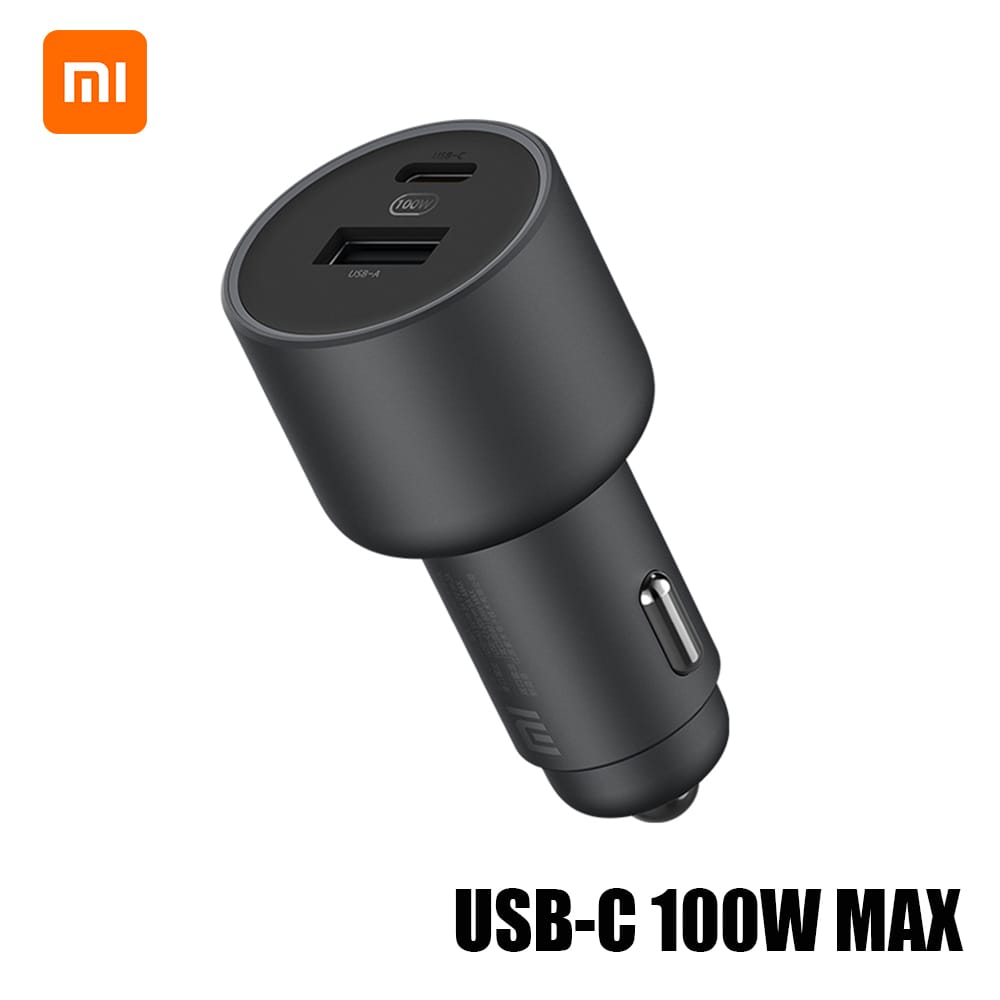 Xiaomi Vehicle Quick Charger Charge Adapter Dual USB-A USB-C