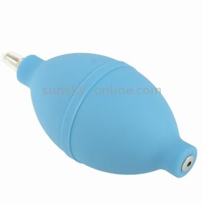 Rubber mini Air Dust Blower Cleaner for Mobile Phone / Computer / Digital Cameras, Watches and other Precision Equipment (Blue)