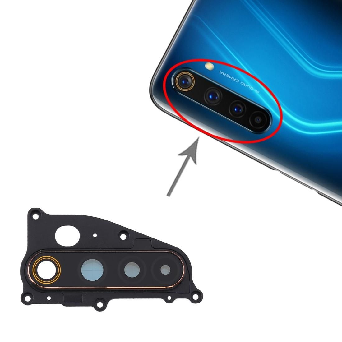 Camera Lens Cover for OPPO Realme 6 Pro (Gold)