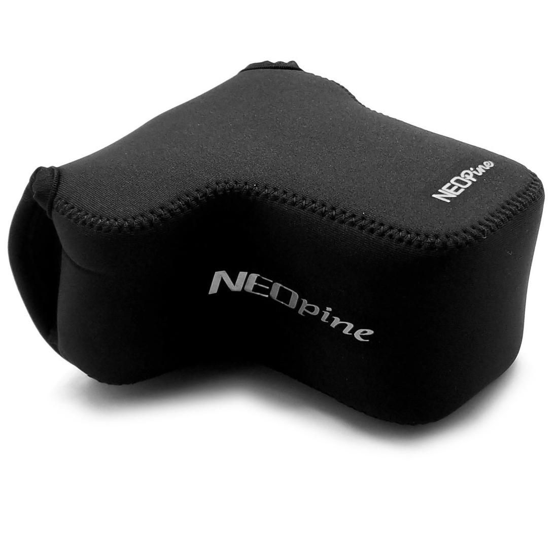 NEOpine Neoprene Shockproof Soft Case Bag with Hook for Sony ILCE-6500 / A6500 Camera (Black)