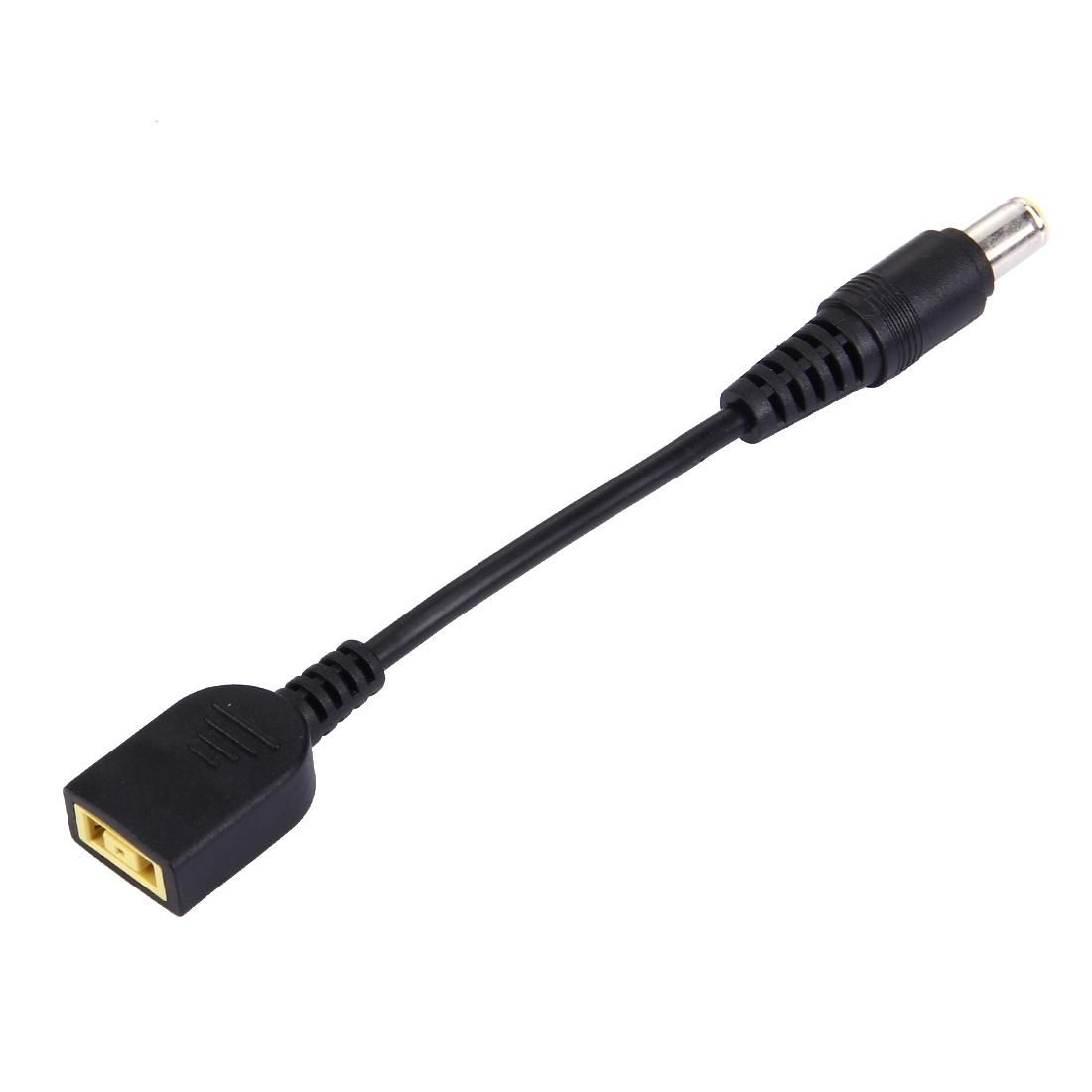 Big Square Female  to 7.9 x 5.5mm Male Interfaces Power Adapter Cable for Laptop Notebook, Length: 10cm