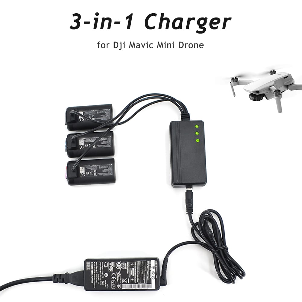 Compatible with DJI Mavic Mini Drone Battery Car Charger