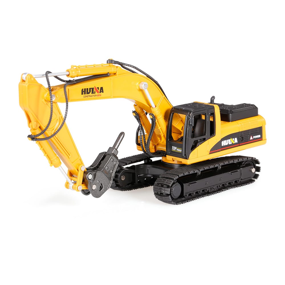 HUI NA TOYS 1711 1/50 Drill Excavator Engineering Vehicle