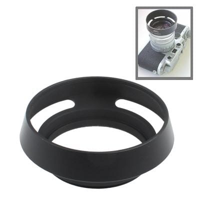 43mm Metal Vented Lens Hood for Leica (Black)