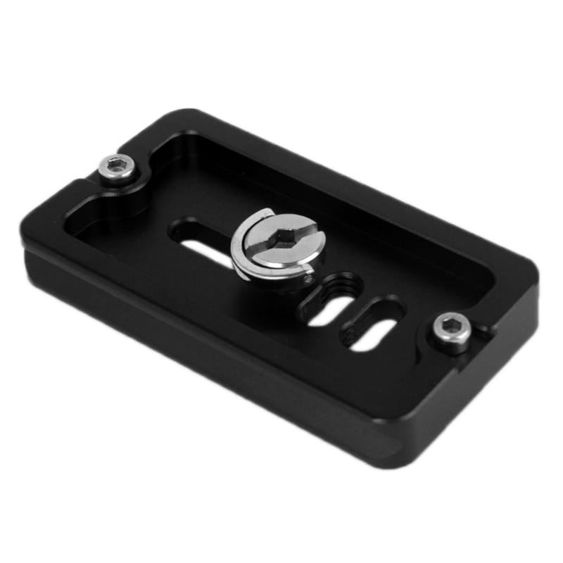 Aluminum Quick Release Plate for Tripod PU70 (Black)