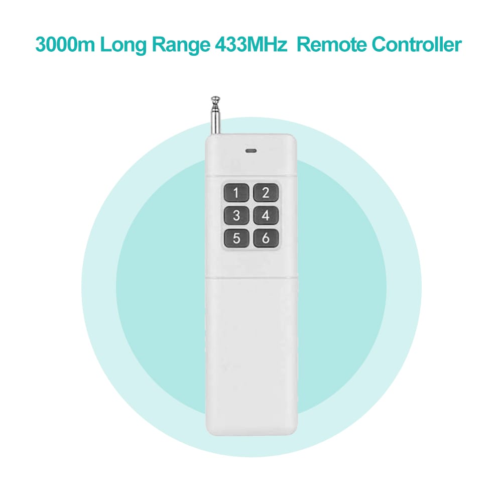 3000m Long Range Distance High Power 12CH Portable Remote