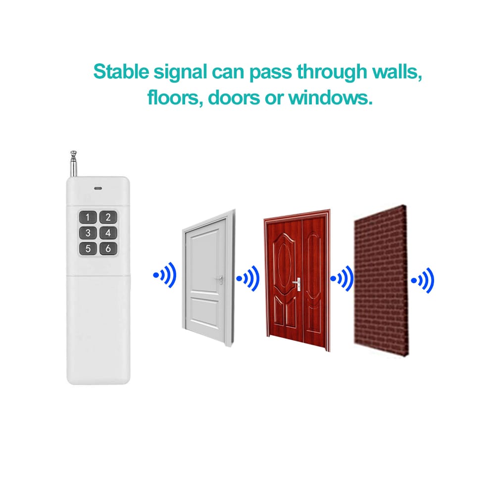 3000m Long Range Distance High Power 3CH Portable Remote