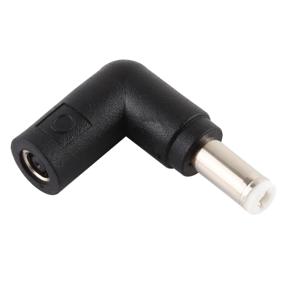 4.5 x 3.0mm Female to 5.5 x 2.1mm Male Interfaces Power Adapter for Laptop Notebook (Black)