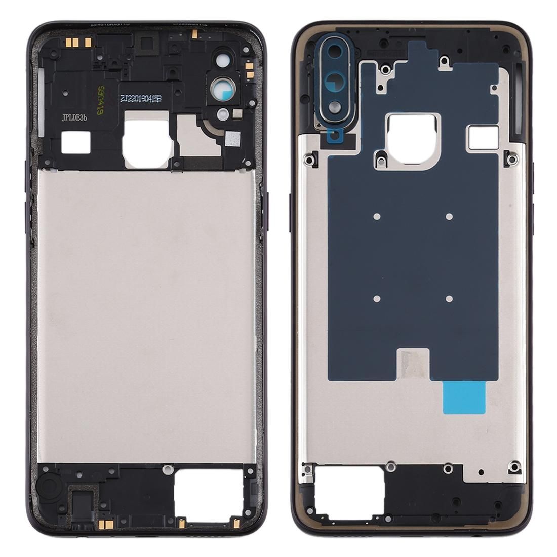 Middle Frame Bezel Plate for OPPO Realme 3 Pro (Black)