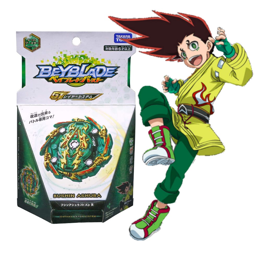 Beyblade Burst GT Booster B-135 Bushin Ashura High