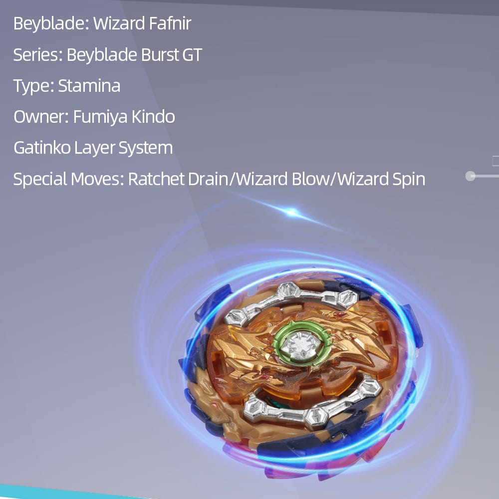 Beyblade Burst GT Booster B-139 Wizard Fafnir High