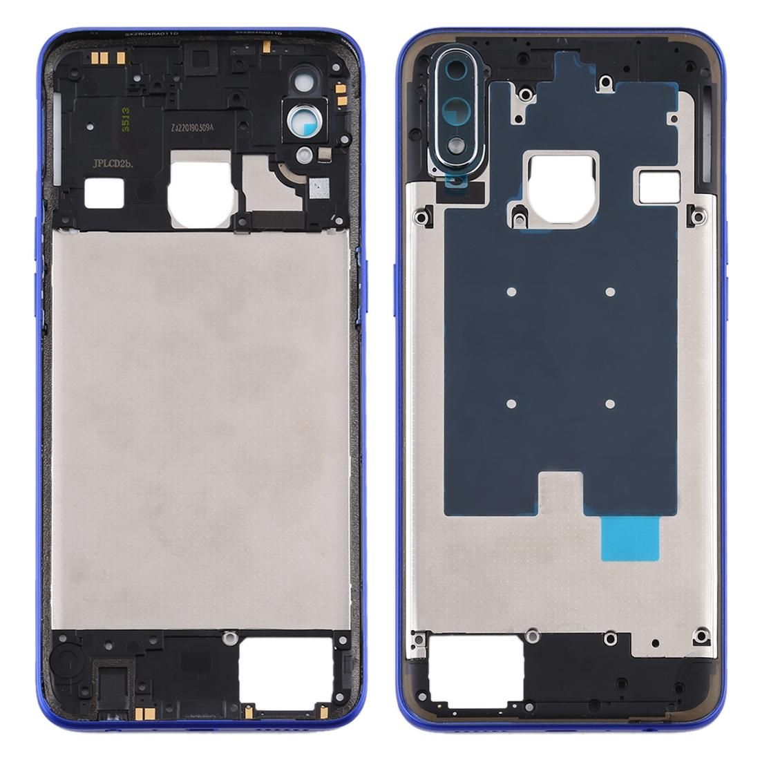 Middle Frame Bezel Plate for OPPO Realme 3 Pro (Blue)