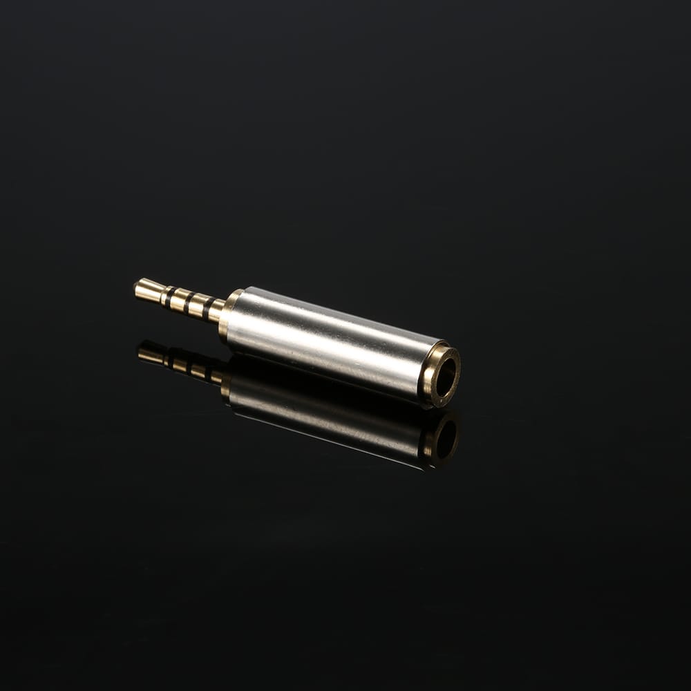 Gold-plated 2.5 mm Male to 3.5 mm Female Audio Stereo