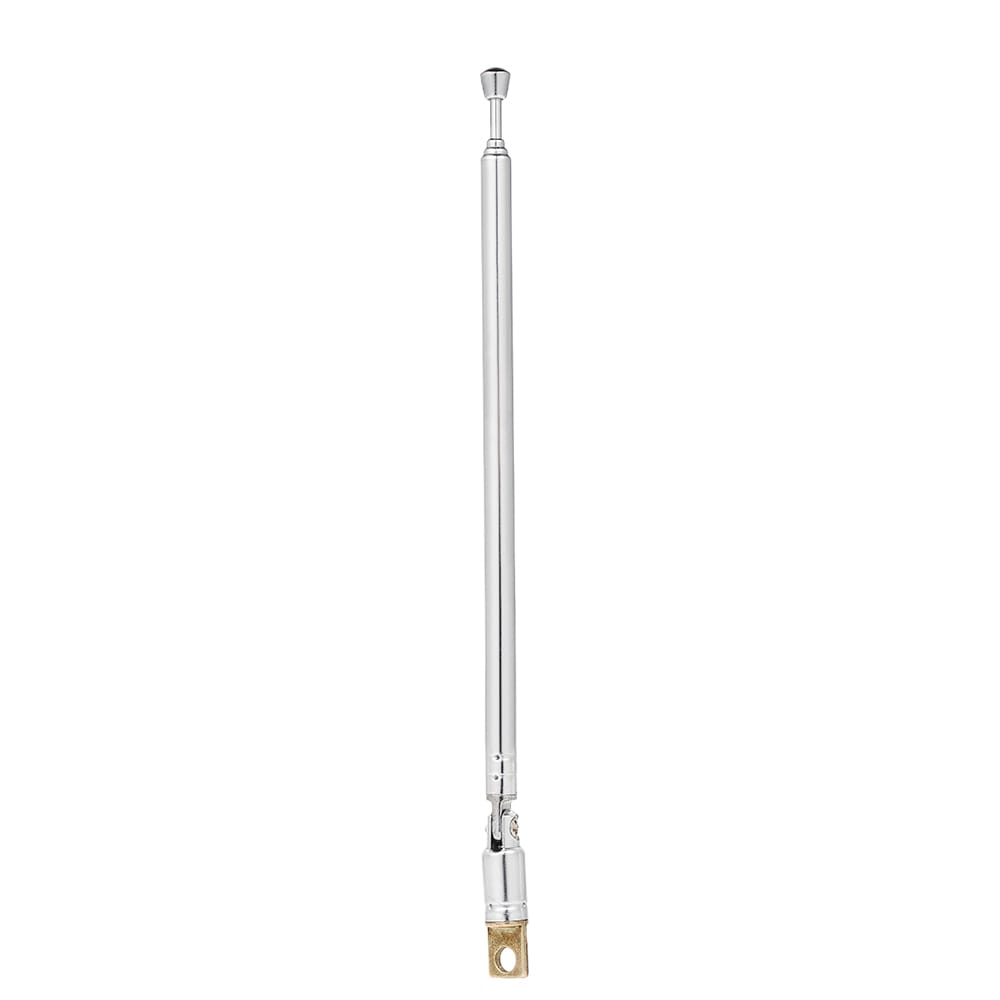 Telescopic FM Radio Antenna 4 Sections Chromium-plating