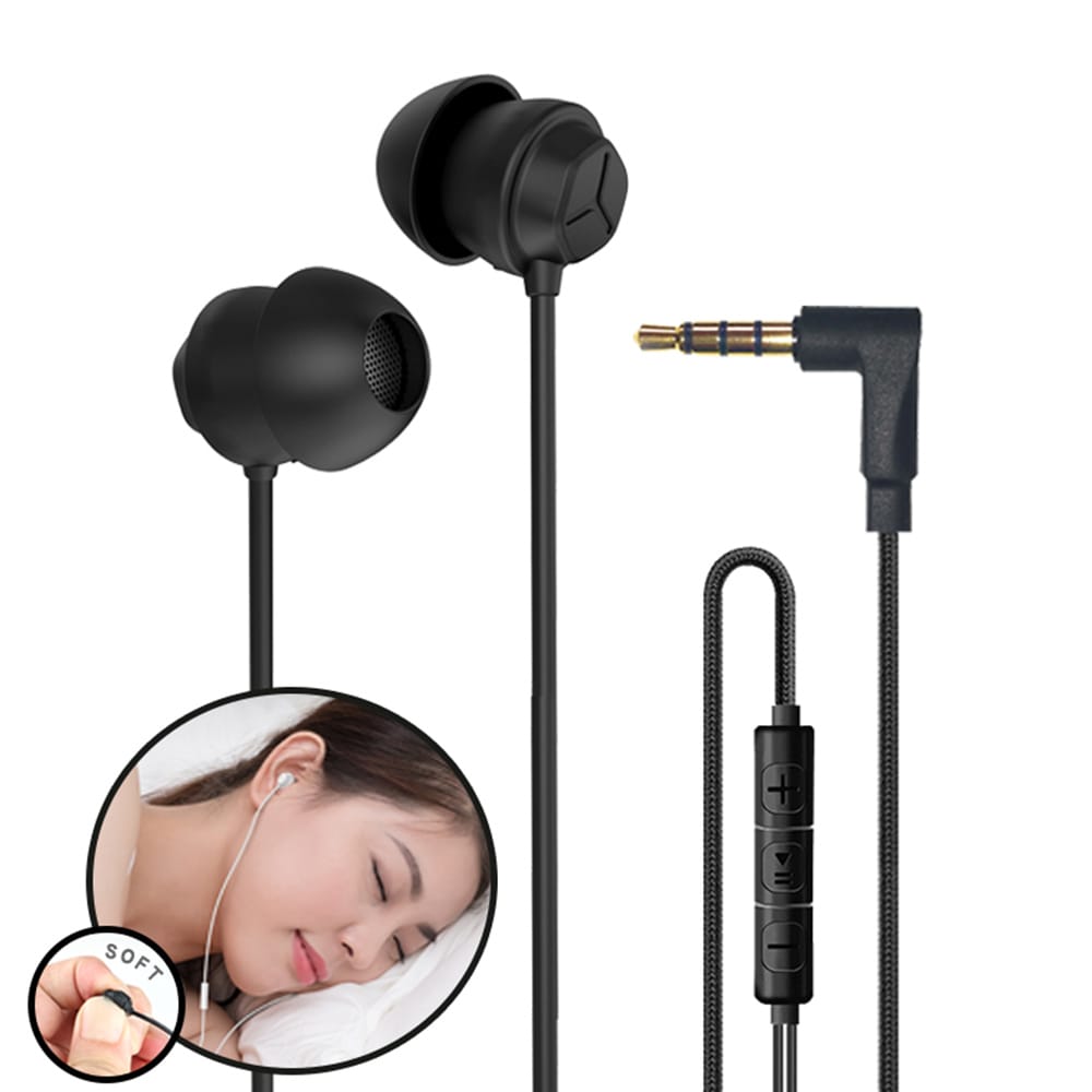 X110 Sleep Earphones Anti-noise In-ear Headphones Ultra-soft