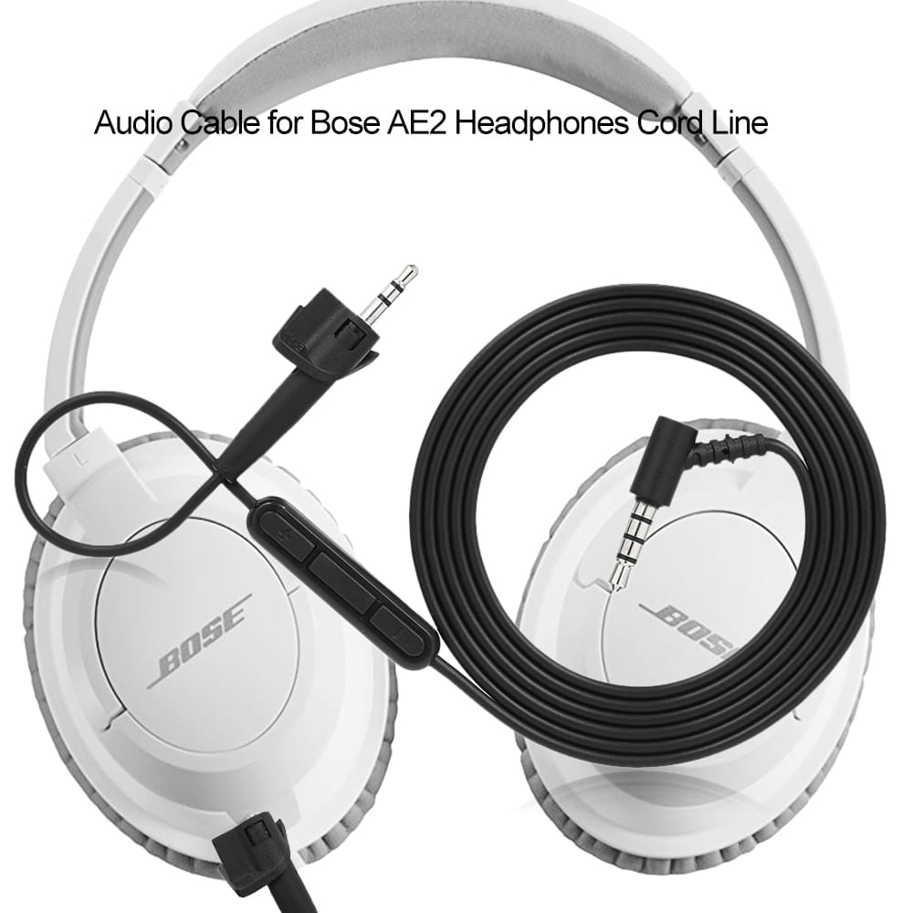 3.5mm to 2.5mm Audio Cable for BOSE AE2 with Mic Volume - with Mic