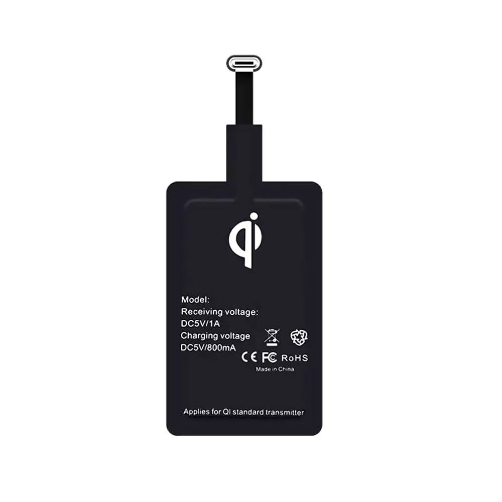 QI Wireless Charger Receiver Wireless Charging Receiver - Type-C