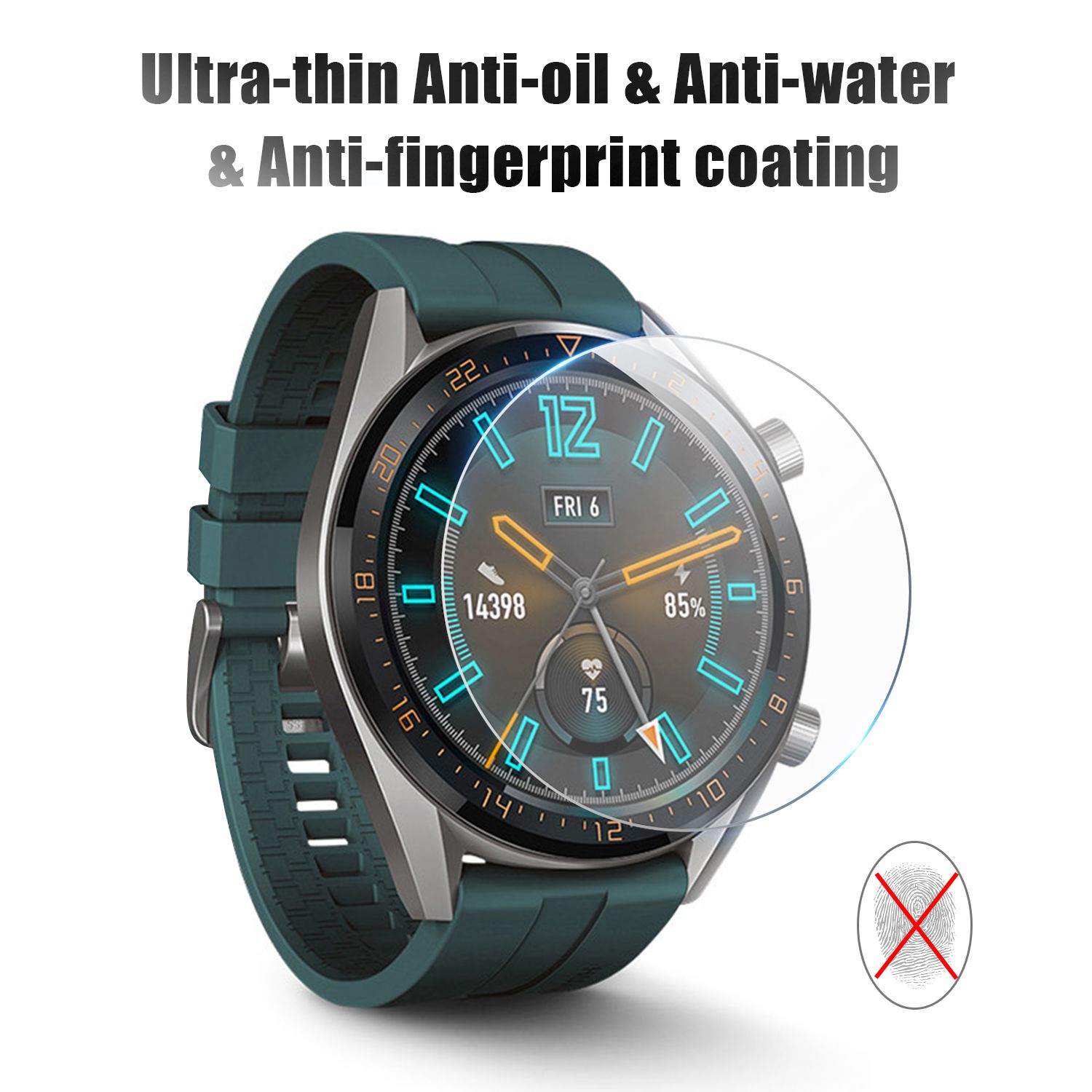 Protective Screen Film For Huawei GT Watch Screen Protector - 1PC