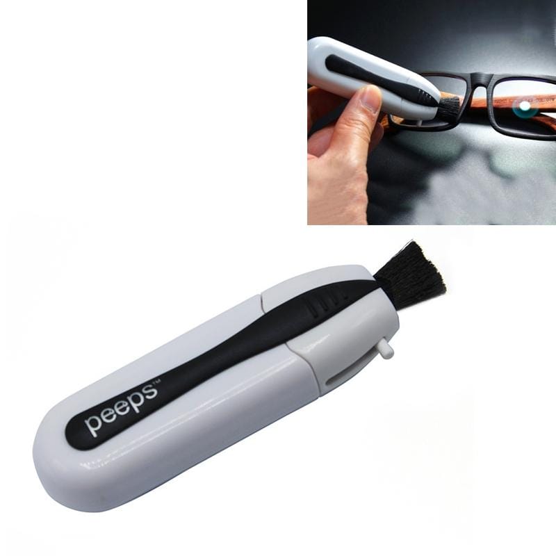 Peeps Glasses Cleaner Eyeglass Clean Brush Maintenance Vision Care Professional Clean Glasses Tools