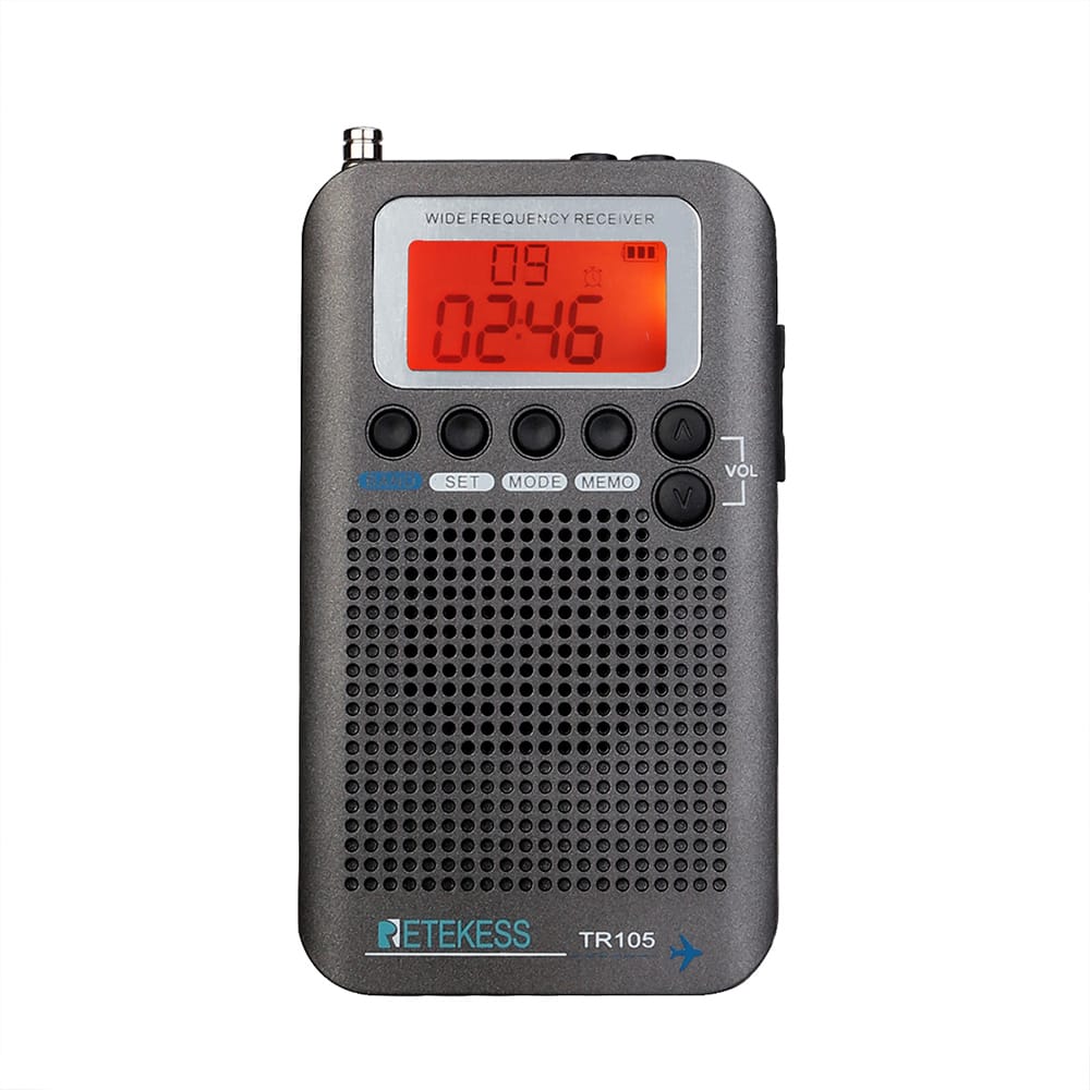 Retekess TR105 Portable Aircraft Band Radio FM AM AIR SW