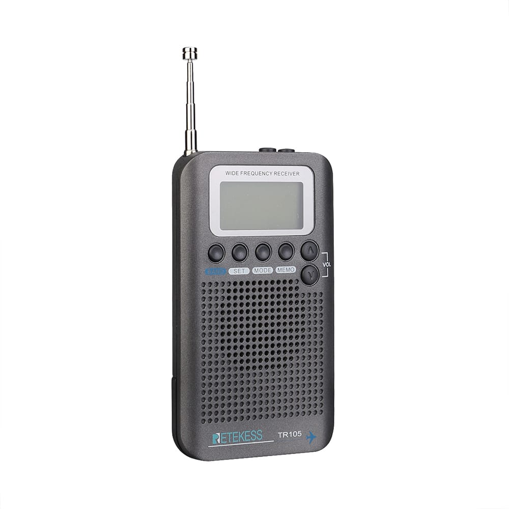 Retekess TR105 Portable Aircraft Band Radio FM AM AIR SW