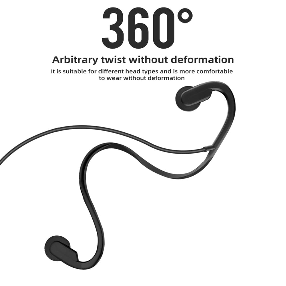 Bone Conduction Headphones Outdoor Sports Headset Waterproof