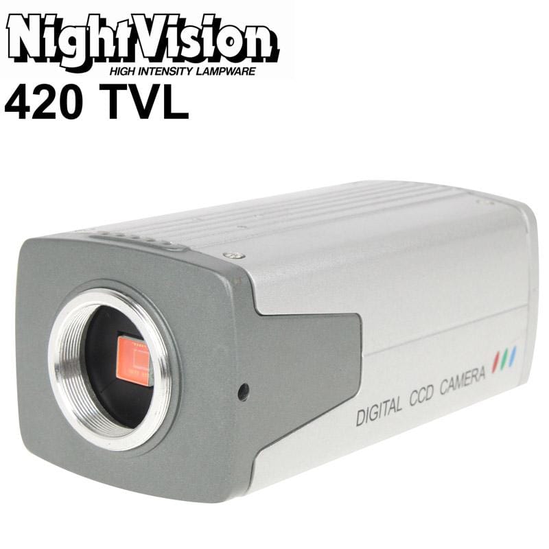 1 / 3 inch Sony 420TVL Box Camera Color CCD with Low Illumination CCTV Standard Camera