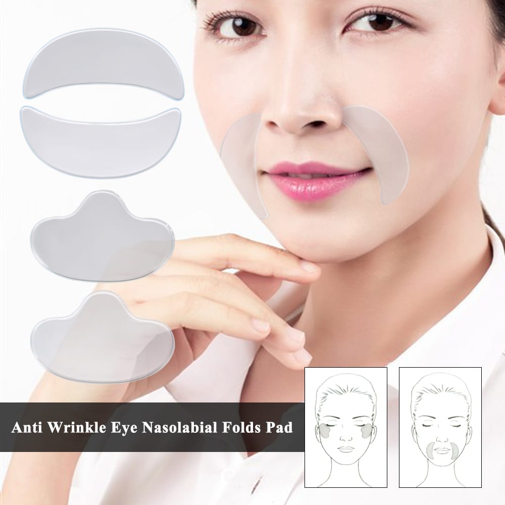 Anti Wrinkle Eye Face Pad Reusable Medical Grade Silicone