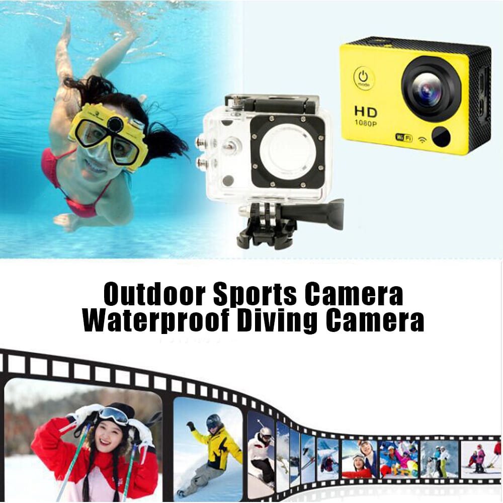 Outdoor Sports Camera Waterproof Diving Camera